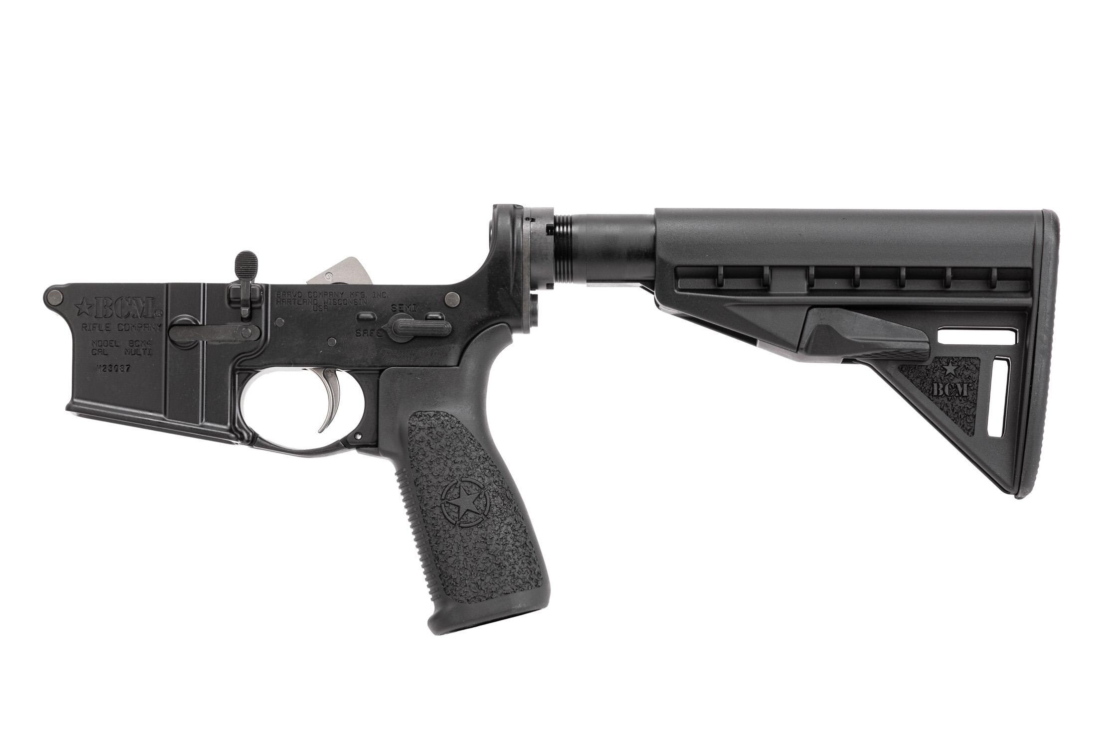 Bravo Company Bravo Company Manufacturing Complete AR-15 Mk2 Lower Receiver - Mod 3 Stock - Cosmetic Blem - view 3